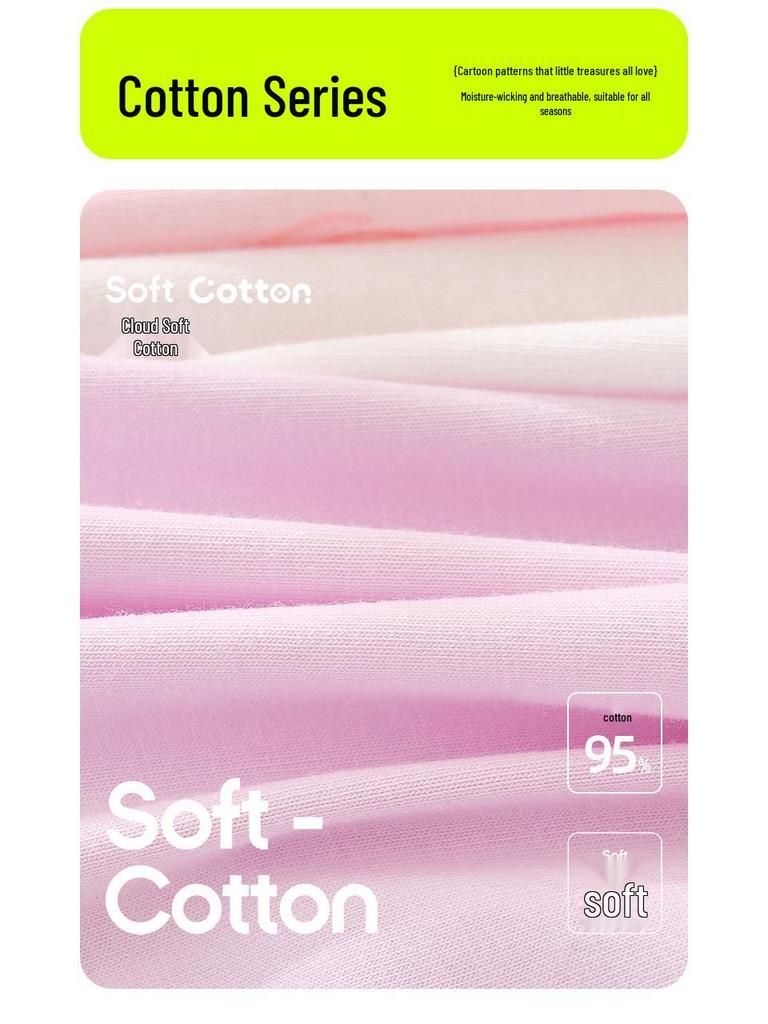 Clearance: Antibacterial Breathable Girls' Briefs (10-Pack) for Older Children - No Wedgies