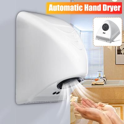 800W Hotel Smart Hand Dryer Intelligent Control Temperature Fully Automatic Infrared Sensor Bathroom Hand Drying Device