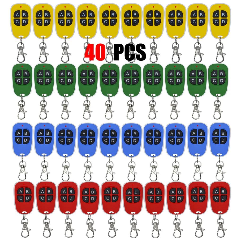

40 шт. FLO4RS 433,92 МГц Роллинг FLO2RE INTI ON1 ON2 ON4 INTI1L INTI2L INTI1Y INTI2Y Пульт дистанционного управления электрическими воротами, телескопической дверью, гаражом