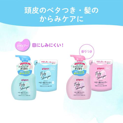 Pigeon Full Body Foaming Soap, Baby Flower Scent, Refill, 2 times, 800ml