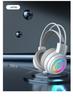 Gaming Headset 7.1 Stereo SVirtual Surround Bass Earphone Headphone with Mic LED Light for Computer PC Gamer Foldable