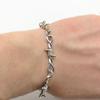 Hip-hop Gothic Punk  Small Wire Brambles Iron Unisex Choker Bracelet Women Style Barbed Wire Little Thorns Bracelet Choker Gifts