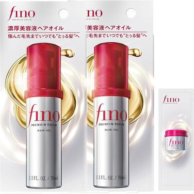 Premium Touch Rich Beauty Serum Hair Oil 70mL X 2 Set with Sample