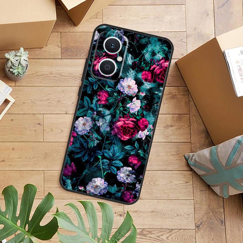 

Flower Red Rose Case For OPPO Reno 13F 14F 12F 10 11 12 13 14 Pro 8T 7 8 Lite OPPO Find X9 X6 X5 X8 Pro Cover OPPO Find X5