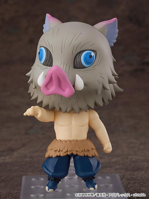 GOOD SMILE COMPANY Nendoroid Demon Kimetsu no Yaiba Hashibira Inosuke Plastic Painted Movable Figure Second Resale Slayer Non-Scale