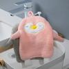1Pc Cute Penguin Hanging Hand Towel Kitchen Super Absorbent Microfiber Cleaning Wipe Dishcloths Kids Soft Quick Dry Bath Towels