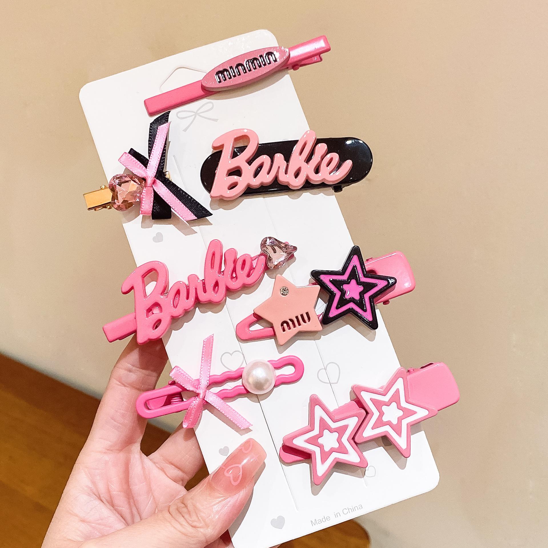 

Hair Clip, Side Clip, Cute Hair Accessory One Size рожевий