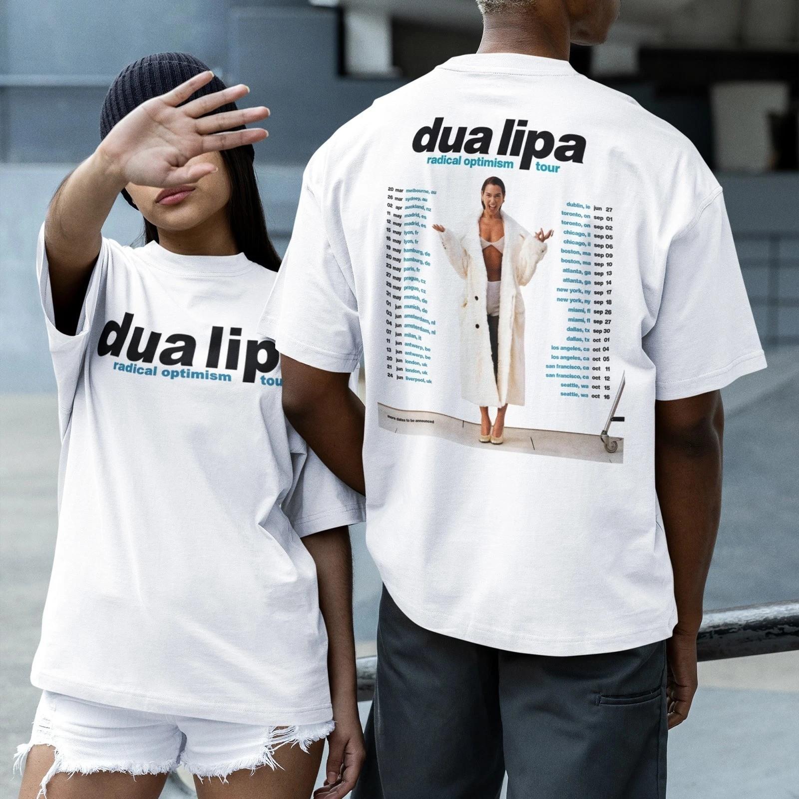 Dua Lipa Radical Optimism Tour 2026 Dates Two Sided T-Shirt M
