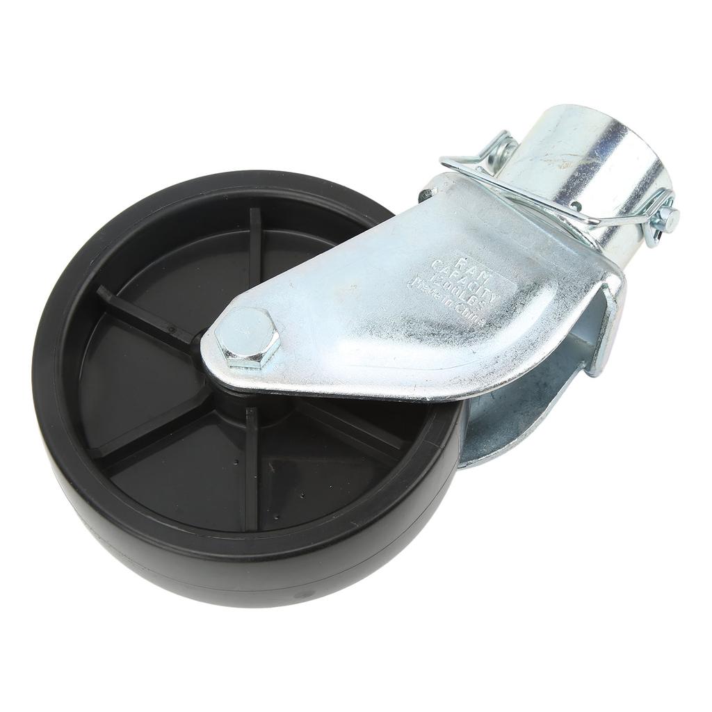 6in Trailer Swirl Jack Caster Wheel 1200 Lbs Capacity Detachable Swivel Castors for Camper Boat