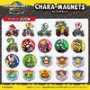 BANDAI Mario Kart World Chara Magnets Chewing Gum Candy Toys Set of (Box 14)