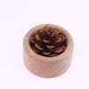 Creative Pine Cone Wood Essential Oil Diffuser Long-Lasting Floral Wooden Essential Oil Diffuser Home Office Car Oil Diffuser