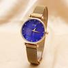 New Stereo Literal Quartz Bracelet Watch Female Jewelry Magnetic Mesh Belt Watches Ladies Clock Luxury Women Dress Wristwatches