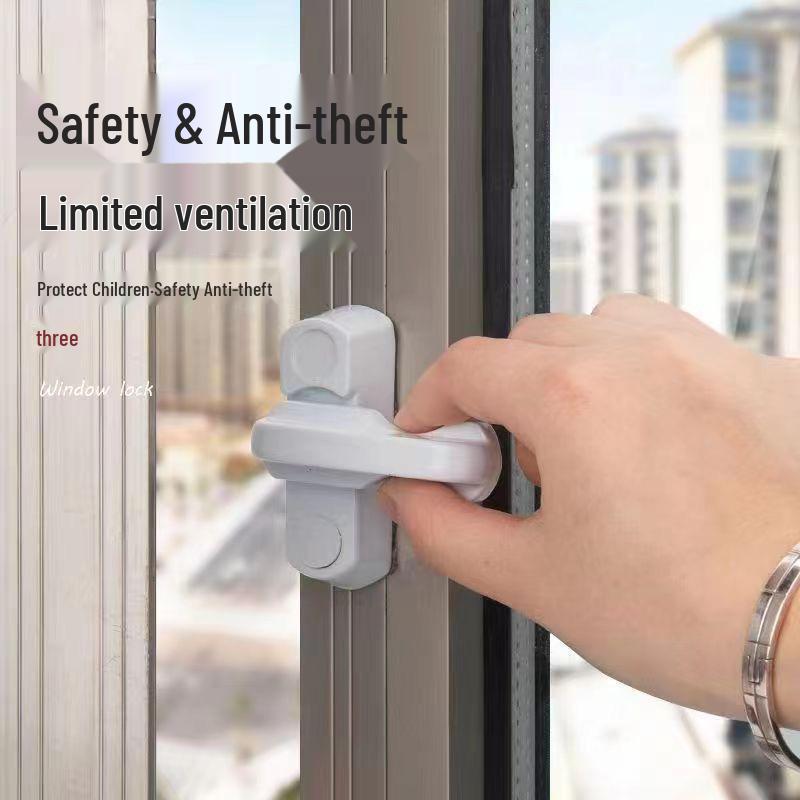 UPVC T-Griff Drehkippfenster- und Türschloss - Sicherheits-Einbruchschutz-Riegel