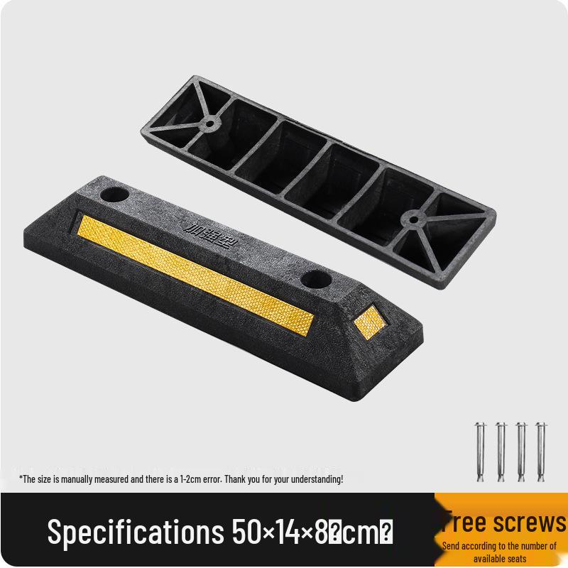 

Противооткатный упор для колес гаражной парковки: Резино-пластиковый автомобильный упор