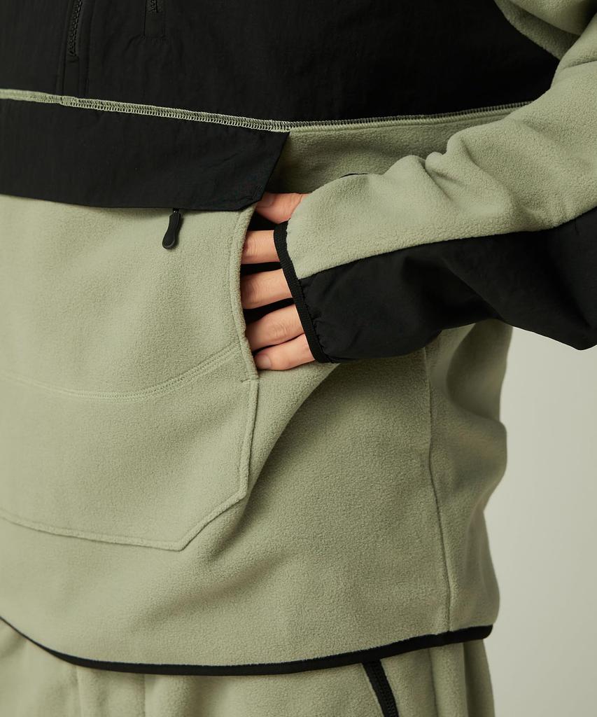 Snow Peak MofM Fleece Pullover Tops Pullover GREIGE L MM4510-SW01 Men's Women's