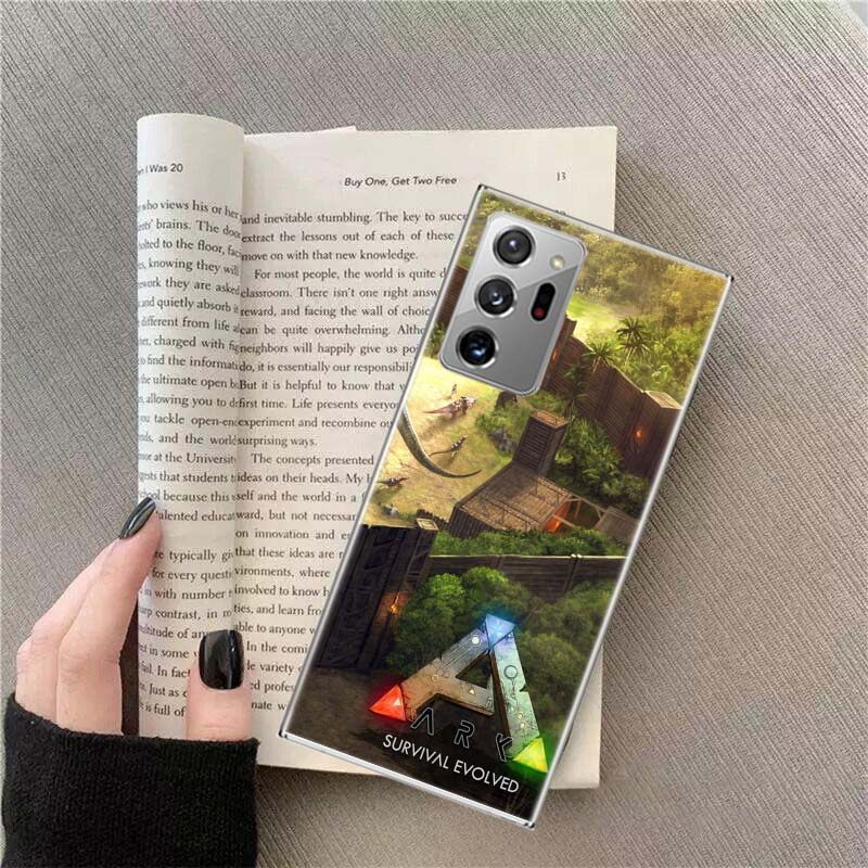 Game ARK Survival Evolved Phone Case For Samsung Galaxy S25 Edge S24 S23 FE S22 S26 Ultra S21 S20 S10 Plus Capa Soft
