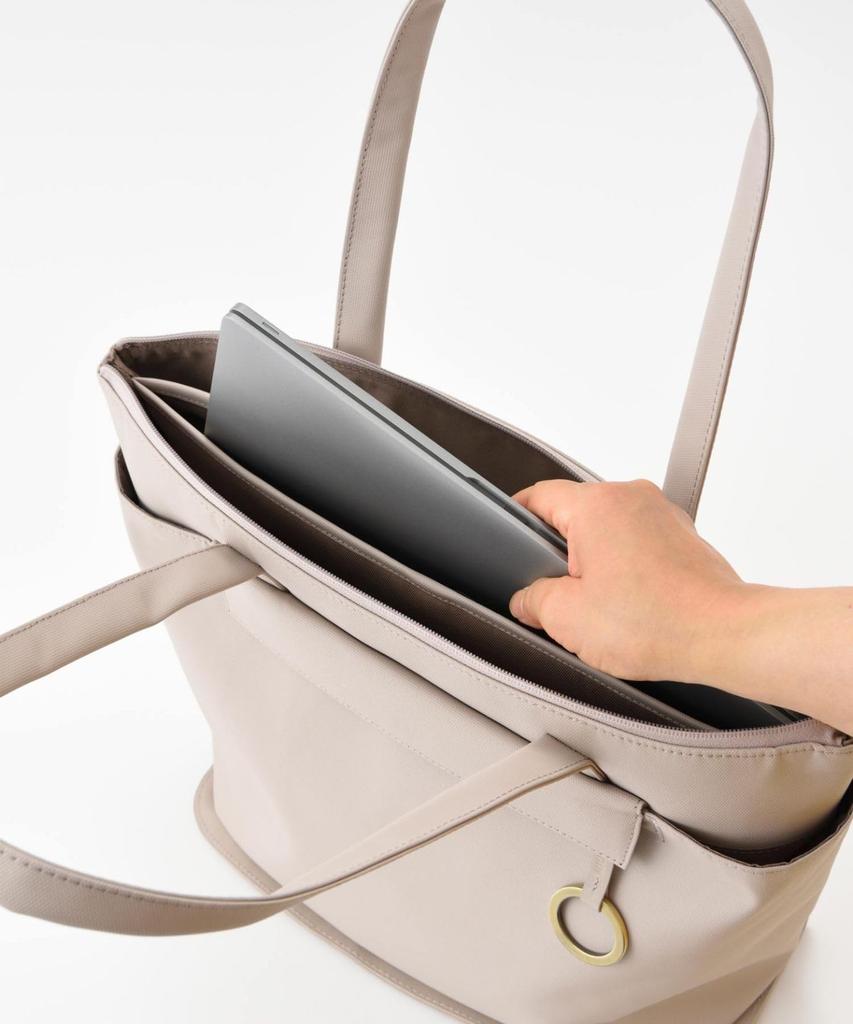 [Millet] PuntoLinea Tote Bag, No Size, Greige