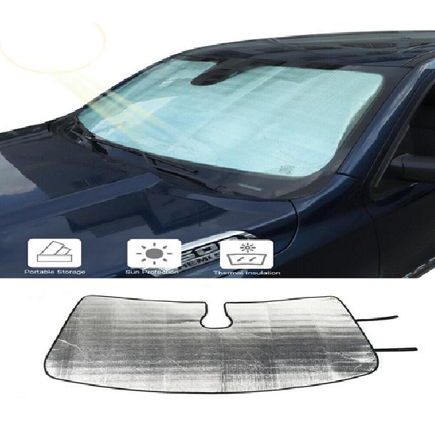 Car Front Windshield Sunshade Visor UV Protector Cover For Dodge Ram 1500 2018+