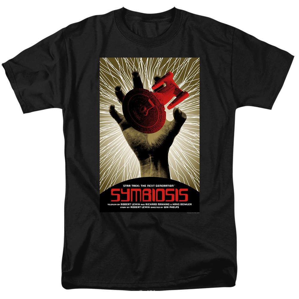 Star Trek - Tng Season 1 Episode 22 - Adult Unisex Short Sleeve T-Shirt - Black XL