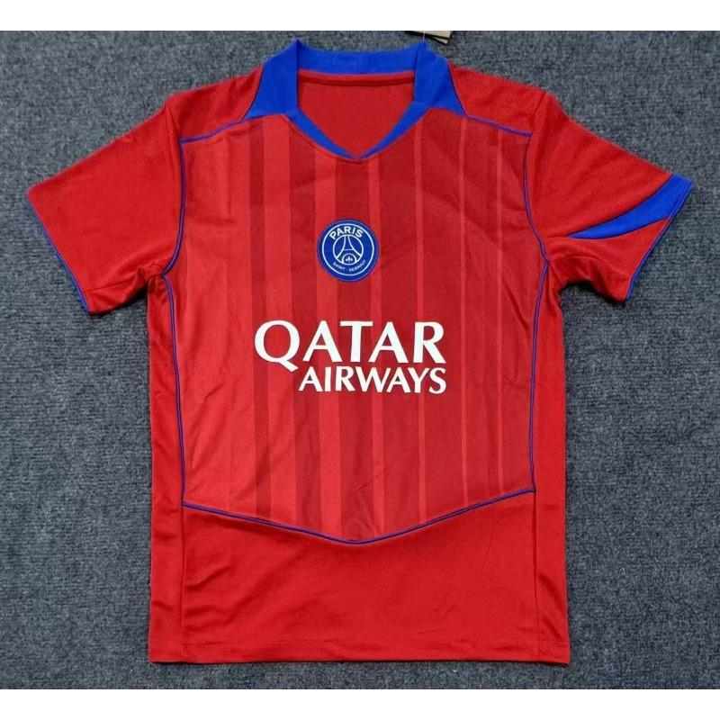Maillots de Football Édition Spéciale en Gros Paris Ajax Real Madrid Inter Mibasa Argentine Brésil Maillots à Manches Courtes
