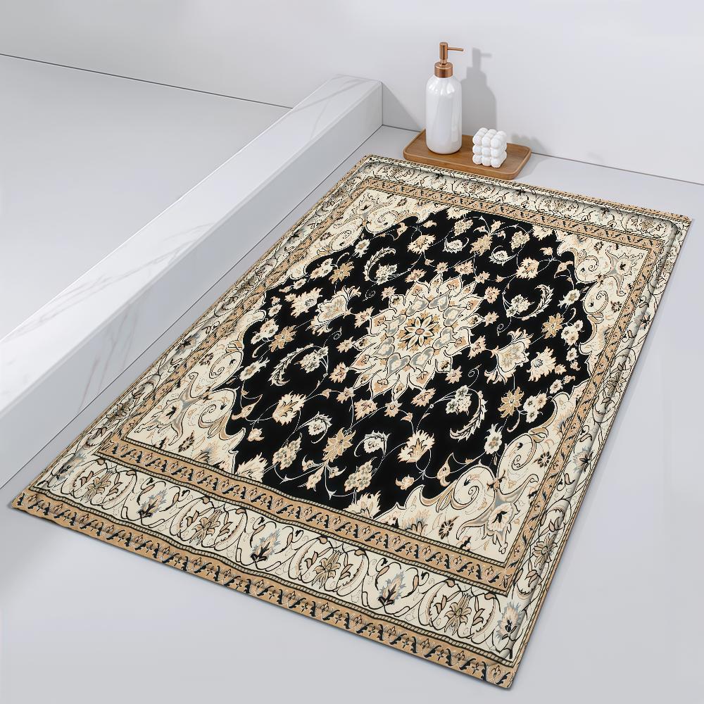 Door Mat Bedside Entrance Bath Art Floor Decoration Corridor Door Mat Carpet Living Suit Room Persia Balcony