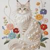 Lion Dance Decorative Painting Ornament, National Tide Lion Dancing Festive Animal Hanging Painting Diy Pearl Diamond Painting Large Size Acrylic