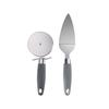 Chang Baosen Stainless Steel Pizza Wheel & Server Set, 2-Pack