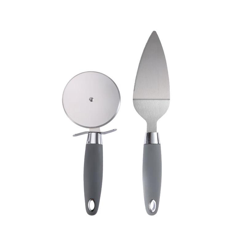 Chang Baosen Stainless Steel Pizza Wheel & Server Set, 2-Pack