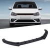 Front Bumper Lip Spoiler 3 Sections Bumper Lip Chin Splitter Diffuser Protector Body Kit Replacement for 6C 2015-2018