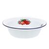 Container Enamel Basin Office Travel Chinese Bread Bowl Enamelware Mixing Tableware