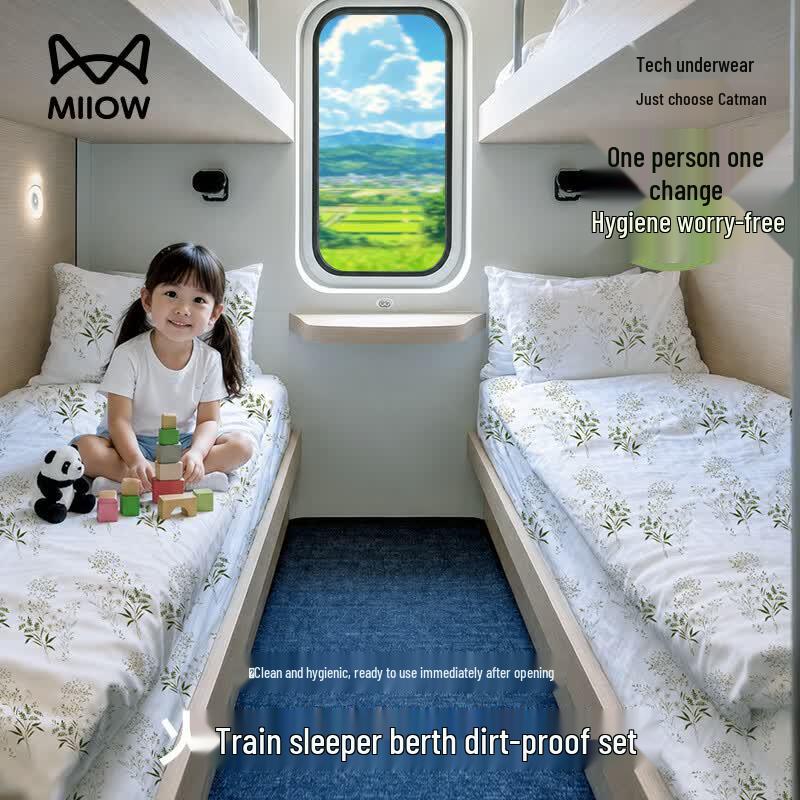 Mao Ren Disposable Travel Bedding & Toilet Seat Covers