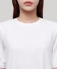 Musinsa Standard Woman Women'S Crew Neck Long T-Shirt Dress [White]