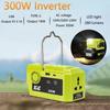 300W Portable Power Inverter for Ryobi 40V Li-ion Battery Adapter with AC Outlet USB Type-C Port 120V-220V Outdoor Power Supply