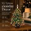 Beaded Christmas Tree Kit DIY Kit, Handmade with LED Lights, Holiday Craft Supplies Project, Bead Crafting for Adults, Home Festive Centerpiece Party
