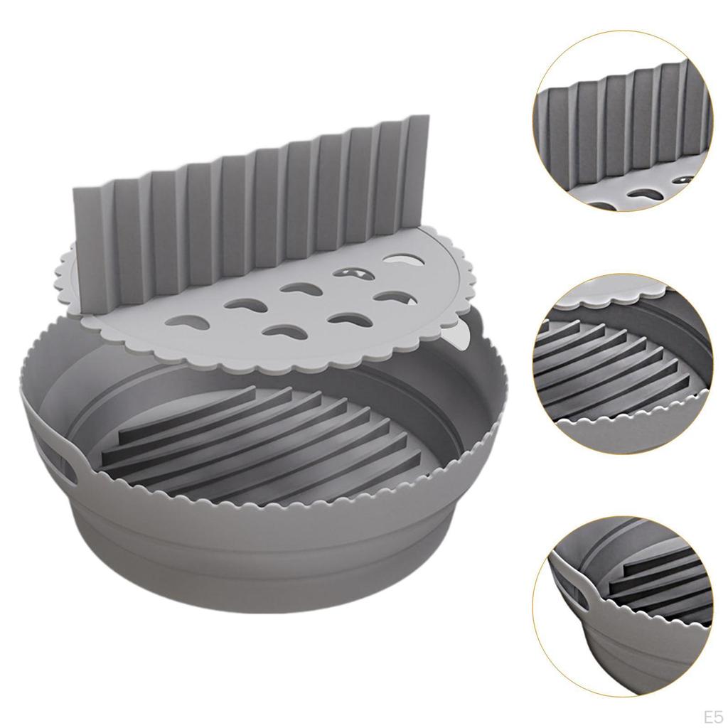 Compact Air Fryer Liner for Easy Cleaning and Cooking