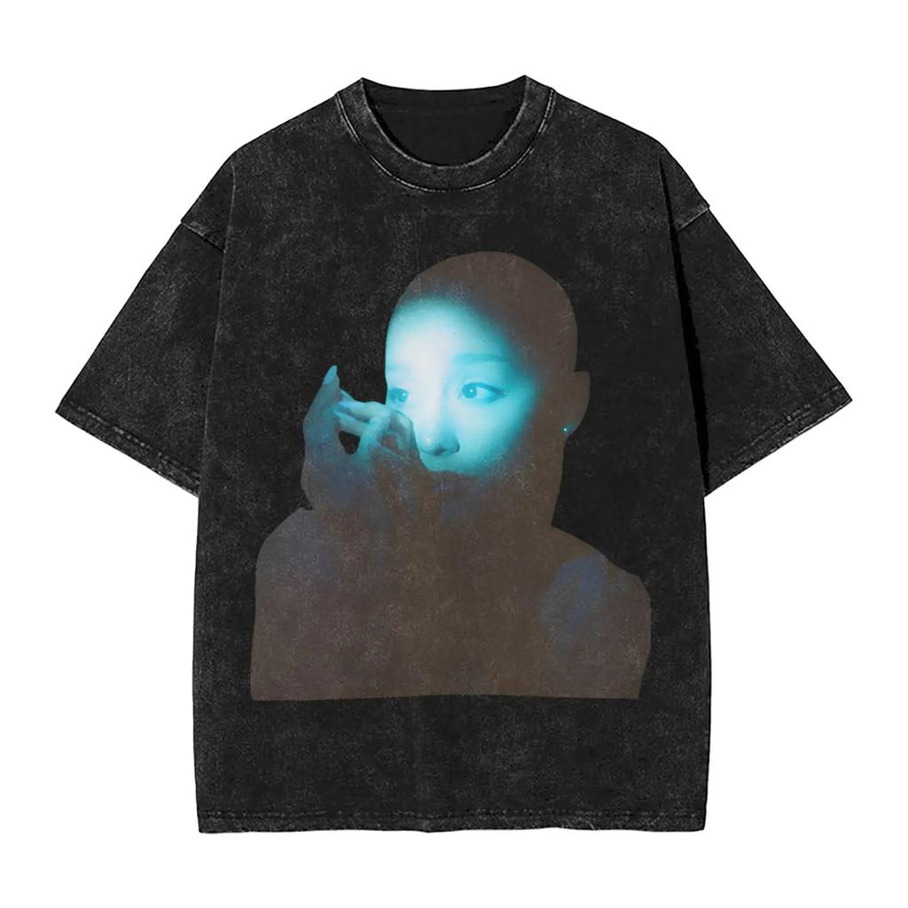 Singer Ariana Grande T Shirt Eternal Sunshine Deluxe Album Women Cotton Novelty T-Shirt Crew Neck Tee Shirt Tops