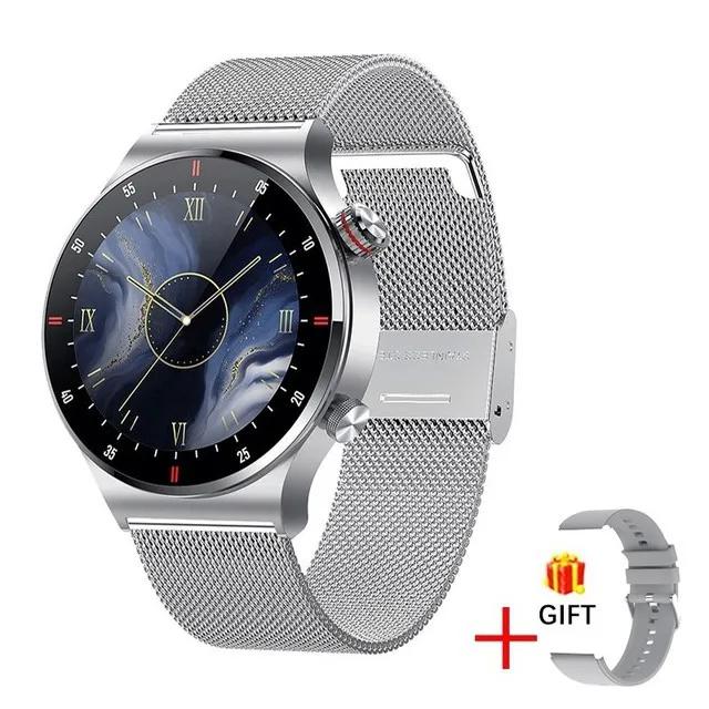 GPS Sports Smartwatch Men Health Monitoring With Heart Rate ECG + PPG 100+ Sports Modes NFC  New Bluetooth Call Smart Watch