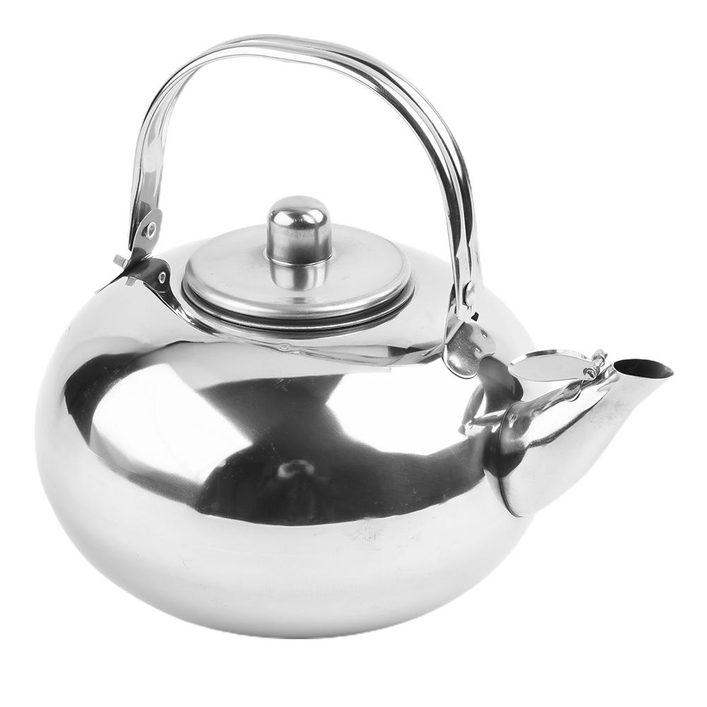 Stainless Steel Teapot Boiling Water Coffee Tools Dinnerware Filter Tea For Coffee Tea Home Kitchen Brand New High Quality