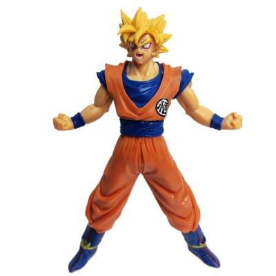 Anime Model Son Goku Super Saiyan Kakarotto Scene Pvc Action Figure 18cm 1 /12 Statue Collectible Toy Figma