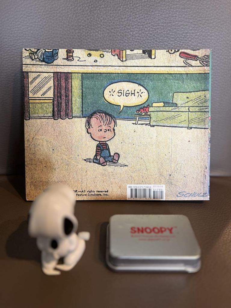 [USED] SNOOPY foreign books, wind-up doll, case
