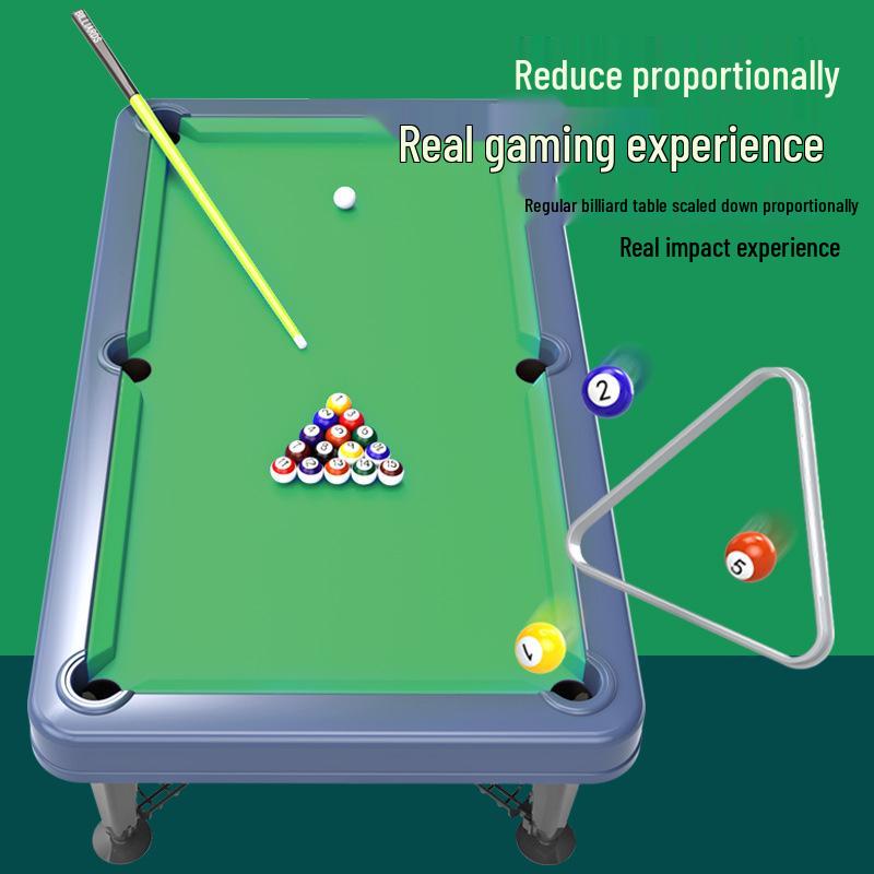 Billiard Table with Automatic Ball Return - Large Indoor Model for Parent-Child Interaction and Children's Simulation Play