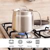 304 Stainless Steel Multi-Purpose Oil Filter Pot with Screen and Dregs Separator for Kitchen