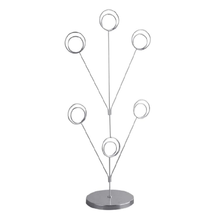 

Round Party Decoration Stand Stylish Wedding Card Photo Tree Holder For Festives Occasion And Office Use серебряный