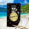 proof beach towel with a Sanrio3 pattern - soft,absorbent,quick-drying,machine washable - perfect for swimming,camping,bathing