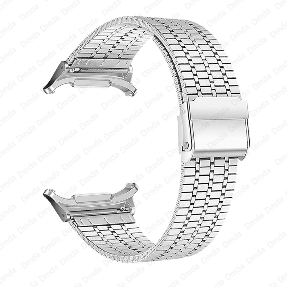 

Metal Strap For Samsung Galaxy Watch Ultra 7 47mm Watch Band Bracelet Replacement Correa Watch7Ultra Stainless Steel Straps Belt Galaxy 7 Ultra 47mm серебряный