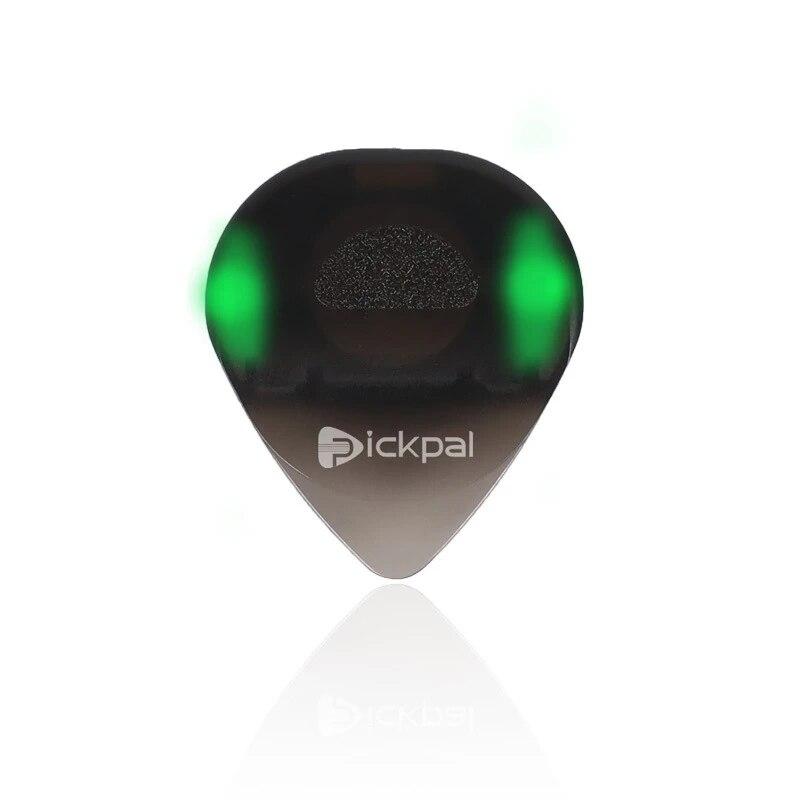 Miwayer LED Luminous Guitar Pick - ABS Electric Heart-shaped Guitar Picks With Three-Color Light Options (White/Green/Purple)