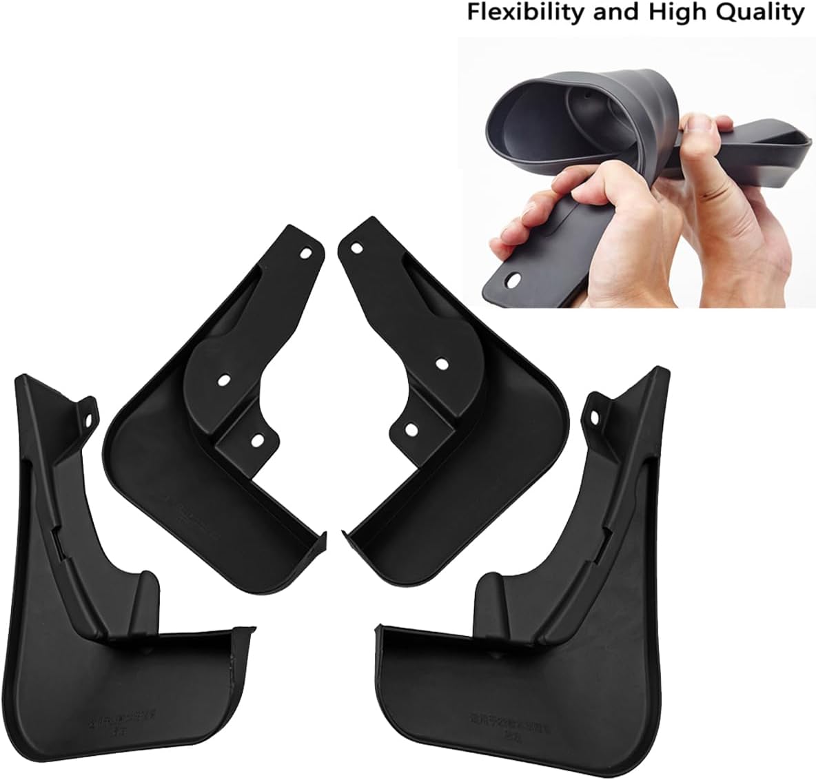 

Car Mud Flaps Kit for Accord 10th Gen 2018-2025 Front Rear 4PC Mudguard Accessories