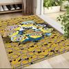 Despicable Minions Carpet Rug Soft Washable Antislip Home Living Room Sofa Mats Personalized Christmas Rug