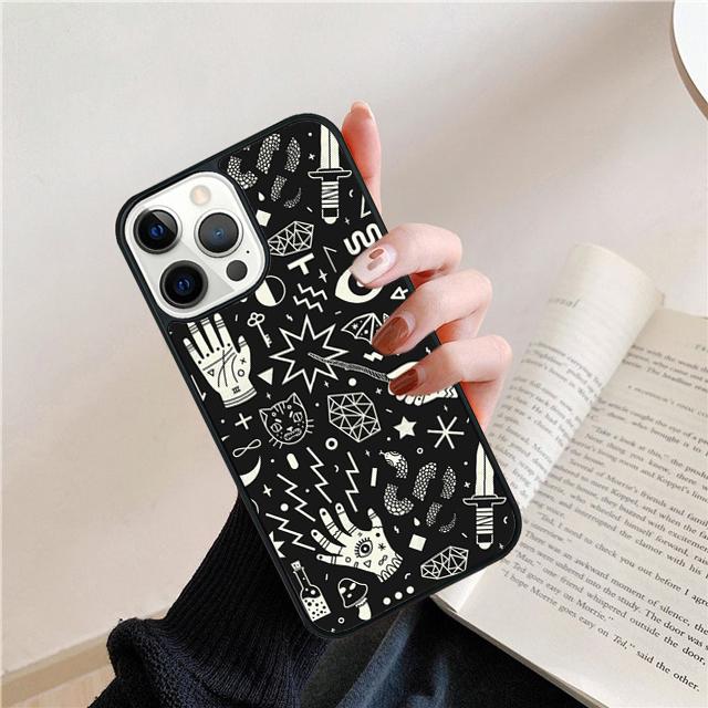 Witch Magic Coque Shell For iPhone 17 Air 15 16 14 13 12 Pro Max 11 Pro Max Plus Phone Case Cover