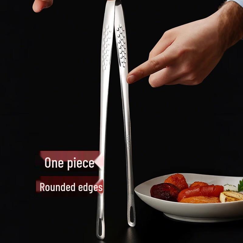 304 Stainless Steel Korean BBQ Tongs